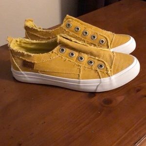 Yellow Blowfish shoes